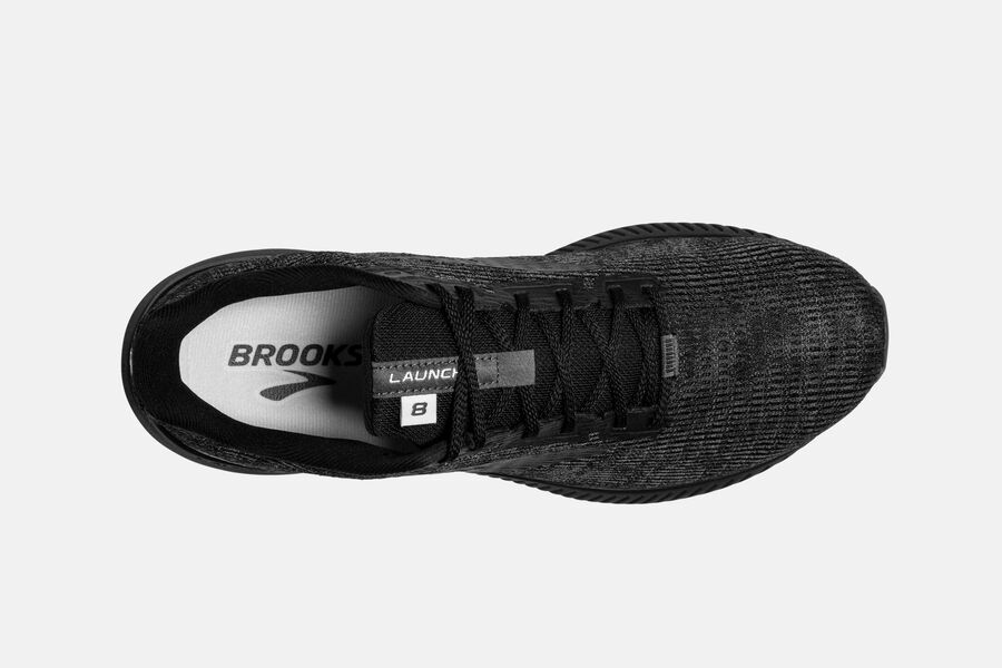 Brooks Launch 8 Road Running Shoes - Mens - Black - ND6497125